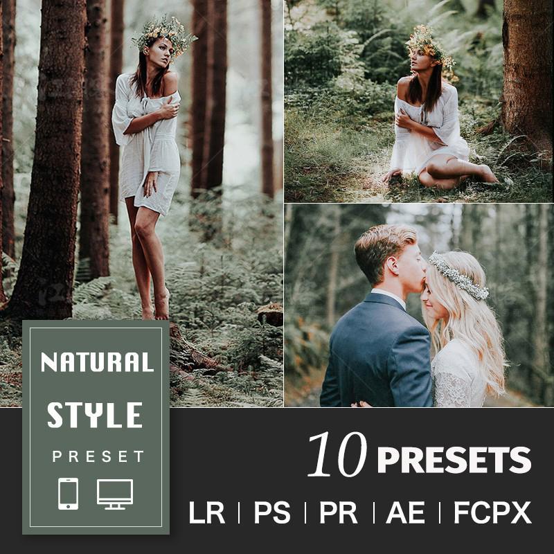 Nature Style Desktop & Mobile Lightroom Presets