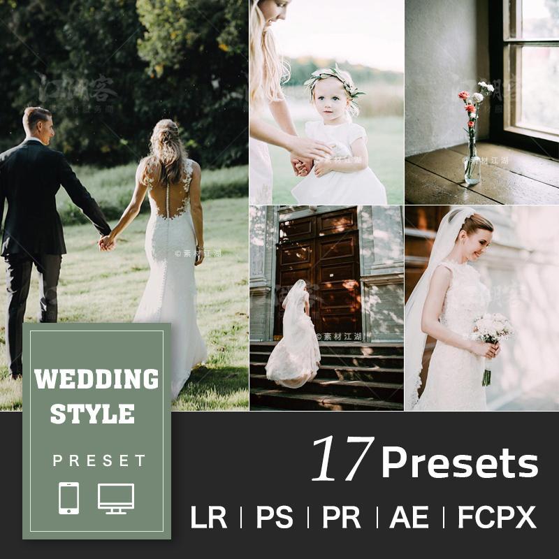 Natural Wedding Desktop & Mobile Lightroom Presets