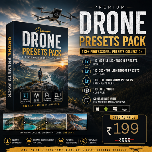 Premium Drone Presets Pack